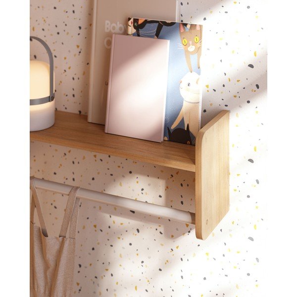 Seinale kinnitatav männipuidust laste riidepuu 52,5x20 cm Florentina - Kave Home-image-3