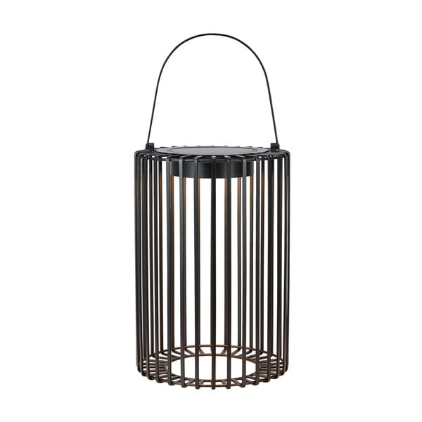 Must päikesepaneeli/USB-ga LED-latern (kõrgus 54 cm) Cavia - Markslöjd