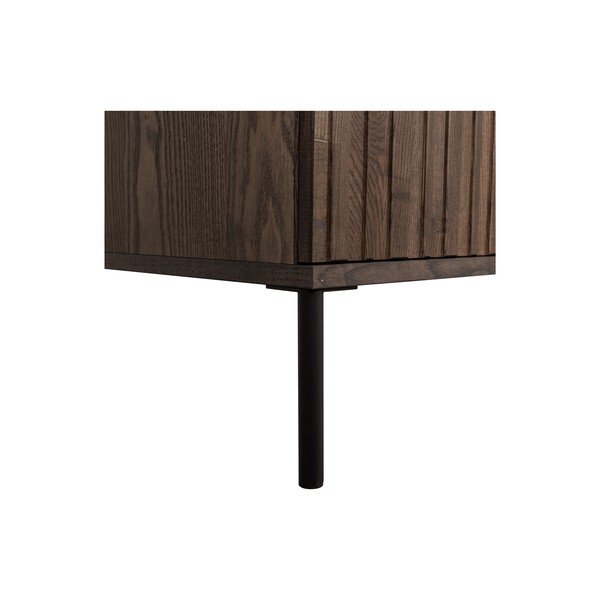 Pruun TV-alus 100x56 cm Gravure - WOOOD-image-4