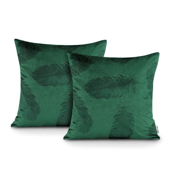 Padjapüürid 2 komplektis 45x45 cm Velvet Peacock - AmeliaHome-image-1