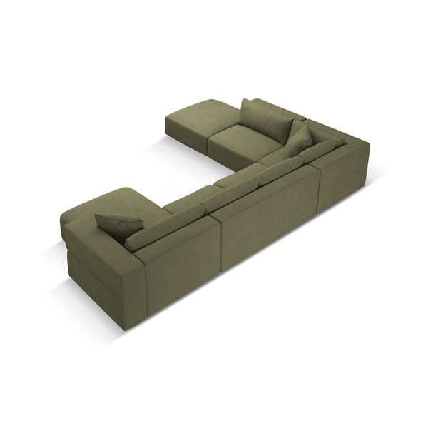 Heleroheline U-kujuline diivan, vasak nurk Esther - Milo Casa-image-2