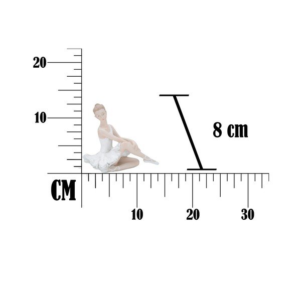 Dekoratiivne kuju , kõrgus 8 cm Dicy - Mauro Ferretti-image-4