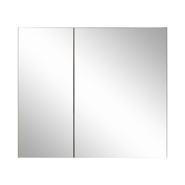 Tammepuidust rippkapp koos peegliga 80x70 cm Wisla - Støraa-image-1