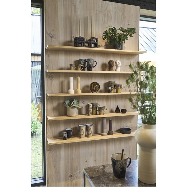 Mustad kivikeraamikast espressotassid 4tk komplektis 100ml Hela - Villa Collection-image-1