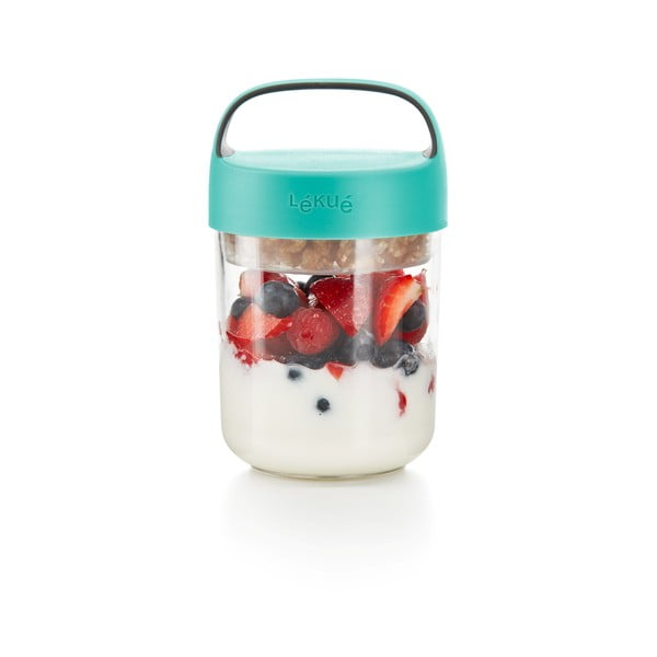 Türkiissinise kaanega supipurk , 400 ml To Go - Lékué