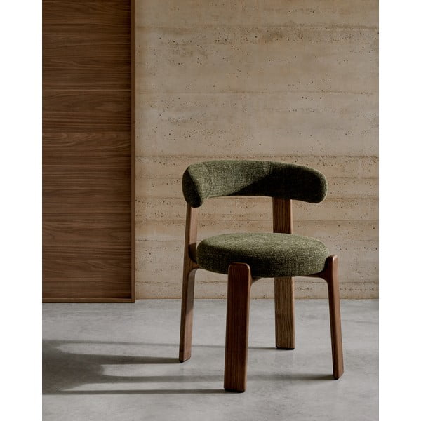 Roheline-pruun tuhkpuidust söögitool Granite - Kave Home-image-1