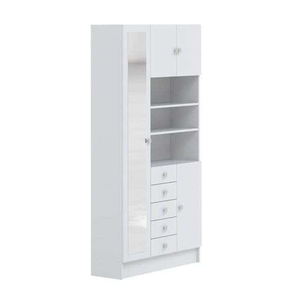 Valge vannitoakapp 90x182 cm Combi - TemaHome-image-2