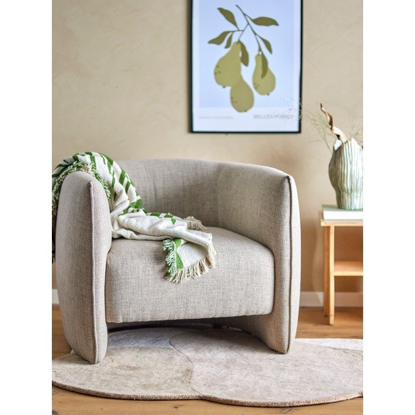 Beež tugitool Bacio - Bloomingville-image-1