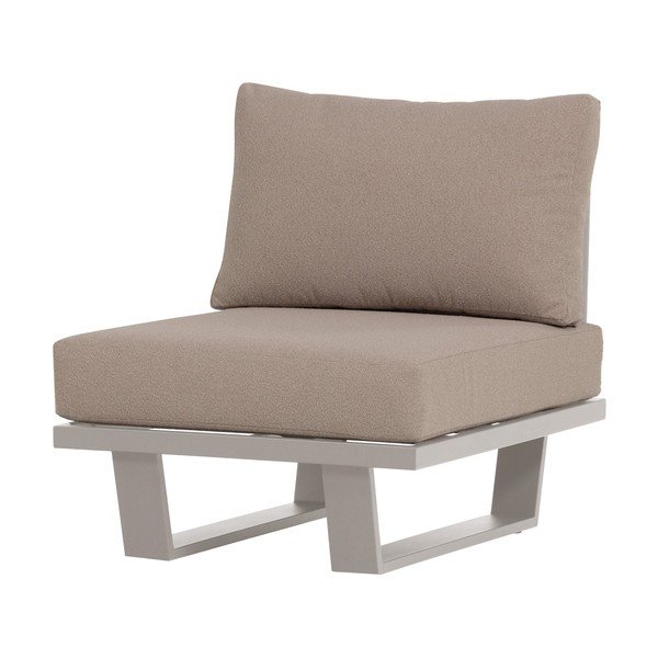 Hallikasbeež metallist polsterdatud aiatool Bear - WOOOD