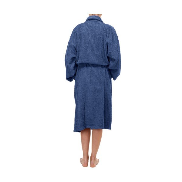 Sinine puuvillane hommikumantel S Zoe - IHOME-image-1