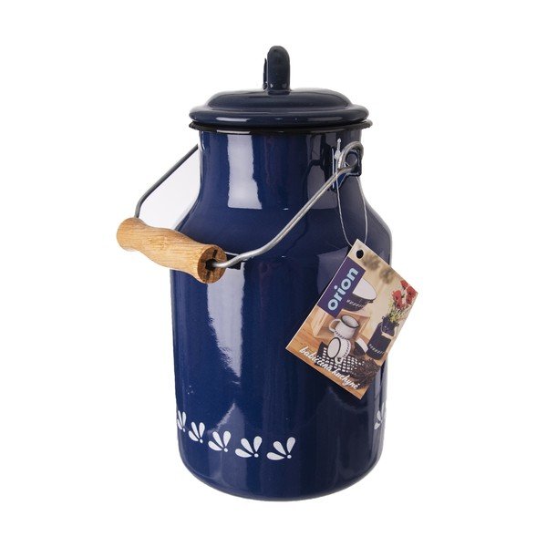 Sinine emailitud piimakann, 2 l - Orion-image-3