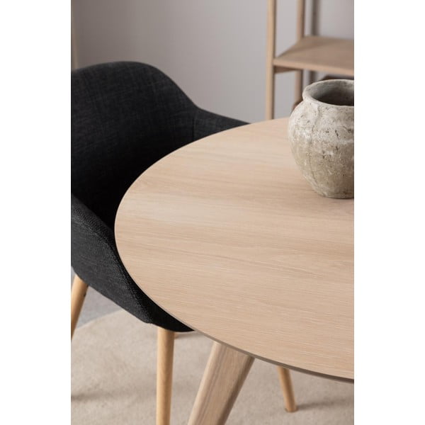 Tammespoonist ümmargune söögilaud ø 100 cm Townsville - Actona-image-1