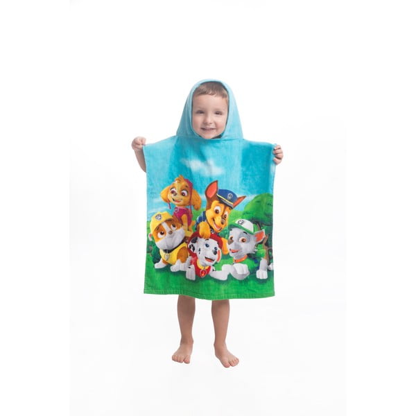 Puuvillane beebipontšo 3-8 aastat Paw Patrol – Jerry Fabrics-image-1