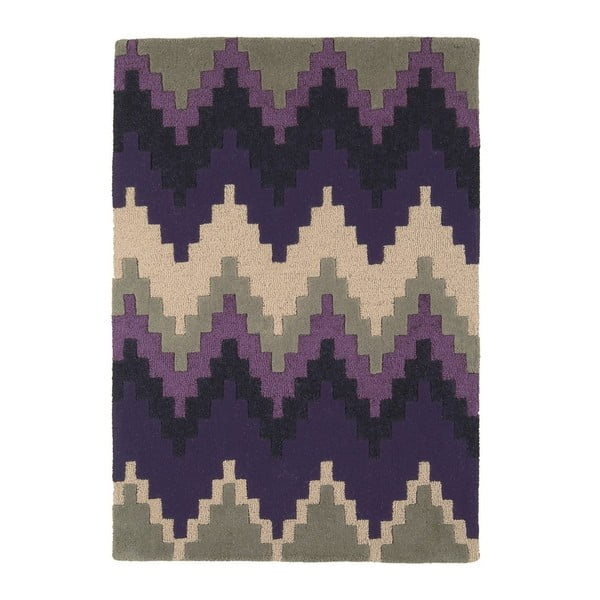 Vlněný koberec Cuzzo Purple 200x300 cm