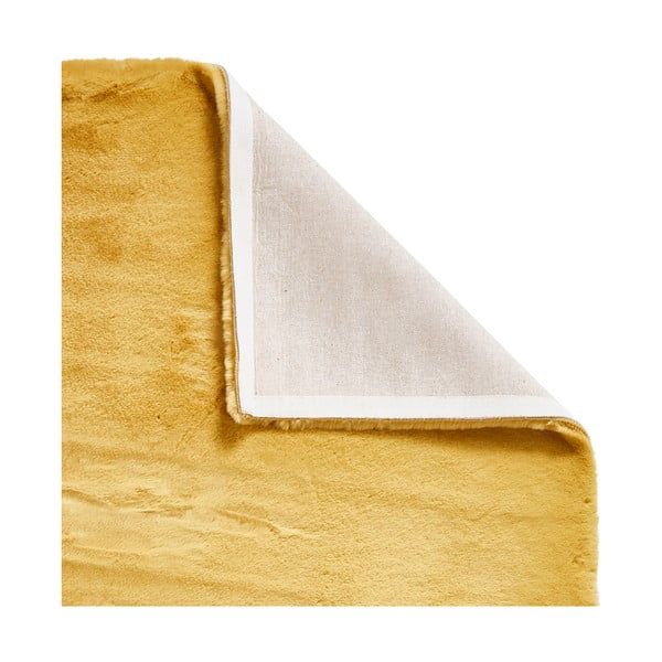 Kollane vaip , 60 x 120 cm Teddy - Think Rugs-image-3