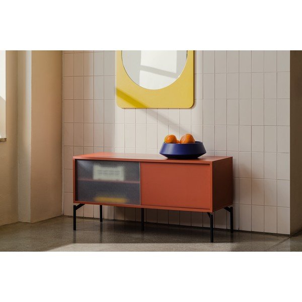 Terrakota värvi telekaalus 116x55x42 cm Met Mini - noo.ma-image-1