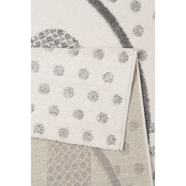 Béžový dětský koberec s šedými detaily Zala Living Rabbit, 120 x 170 cm-image-1