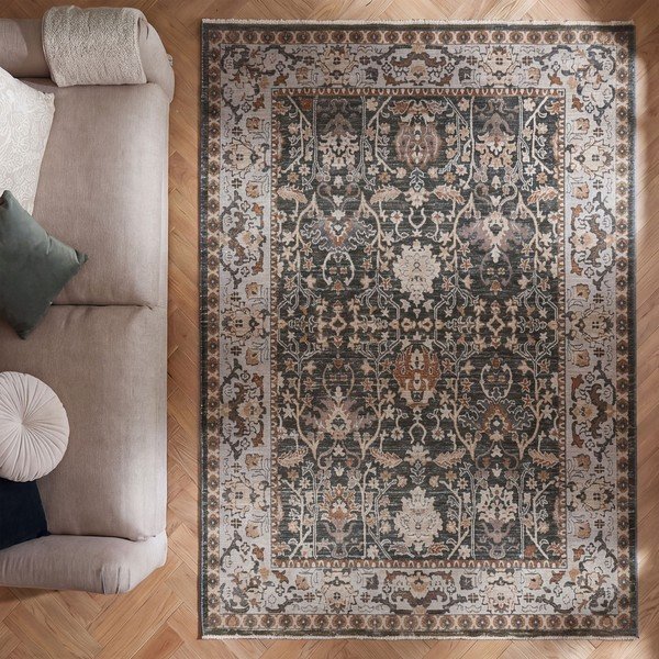 Roheline vaip 200x300 cm Amelina Vintage - Flair Rugs-image-2