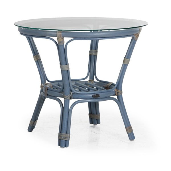 Moderý zahradní stolek Brafab Kubor, ∅ 65 cm