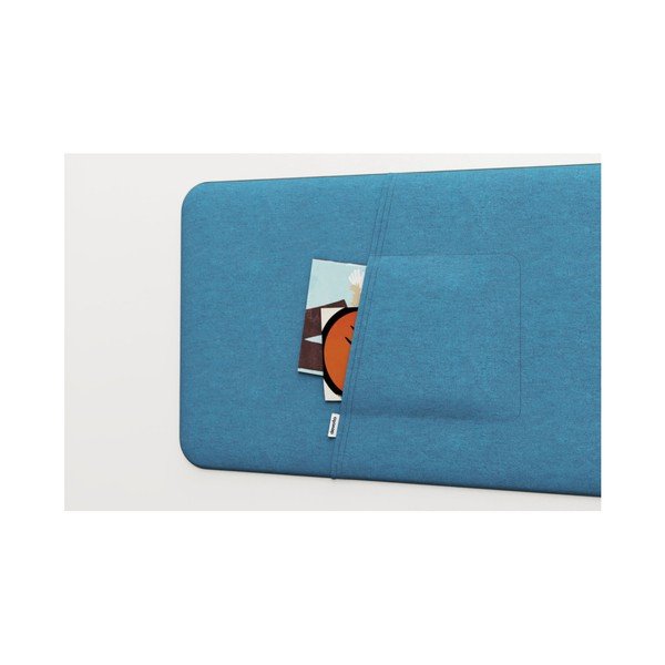 Bílá patrová postel s modrými detaily Devoto Nimbo I. -image-3