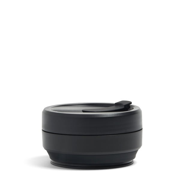 Must kokkuvolditav reisikruus Ink, 710 ml Titan - Stojo-image-1