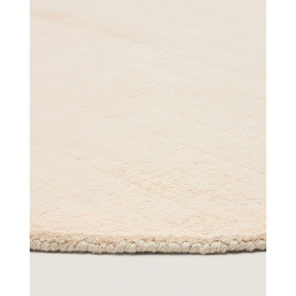 Kreem ümmargune vaip ø 200 cm Empuries - Kave Home-image-4