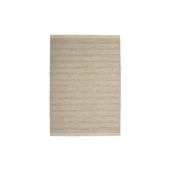 Vlněný koberec Mariposa 80x150 cm, béžový