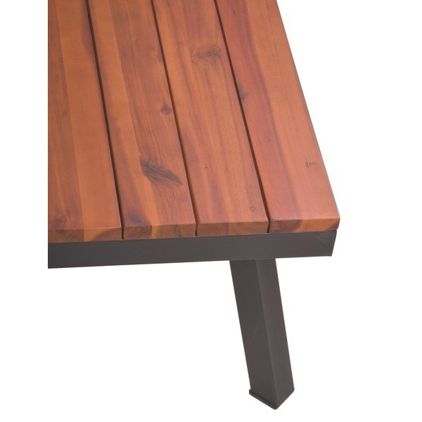 Hall akaatsiapuidust aia puhkeala komplekt 4-le Theresa - Garden Pleasure-image-2