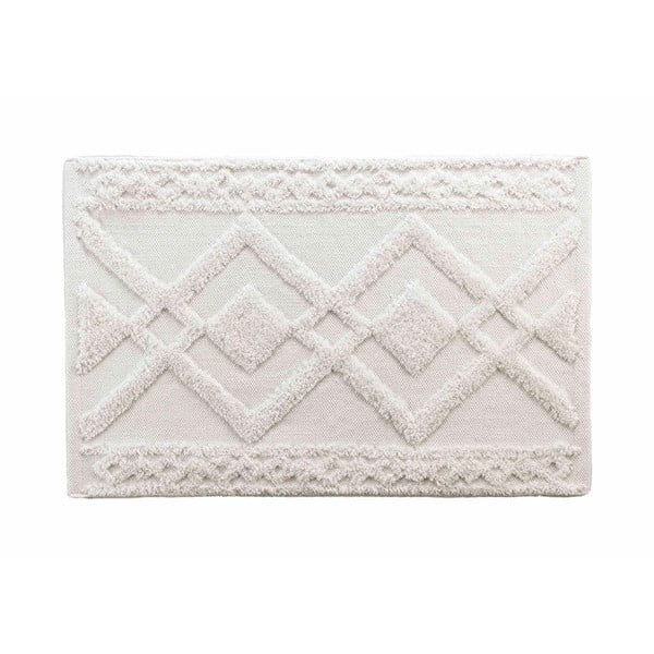 Valge vannitoamatt 50x80 cm Gladis - douceur d'intérieur