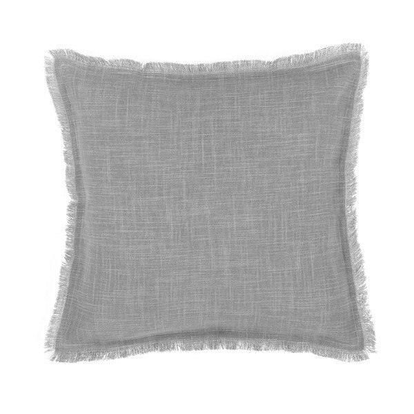 Šedý povlak na polštář Tiseco Home Studio Stone, 45 x 45 cm