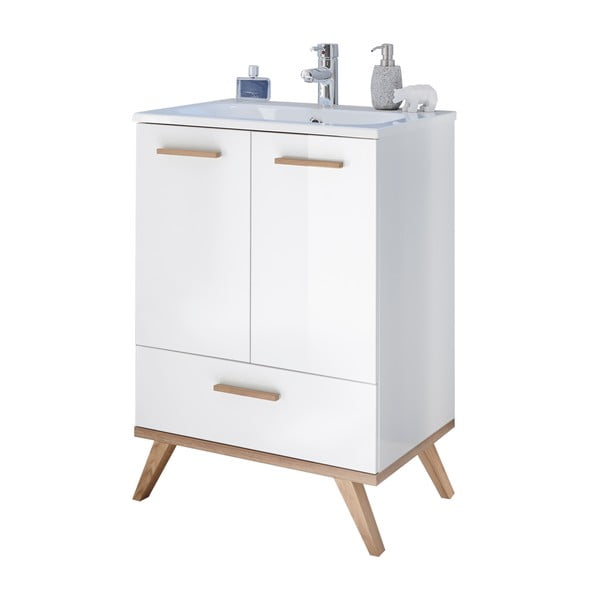 Valge ilma valamuta üksus  60,5x87,5 cm Quickset 923 – Pelipal-image-2