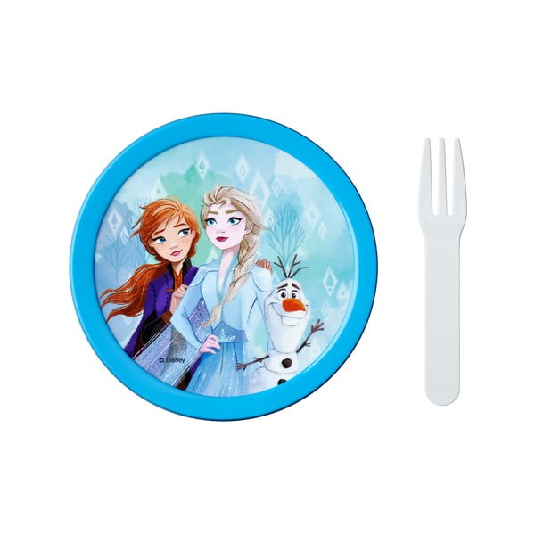 Laste suupistekarp koos kahvliga Frozen 2 - Mepal