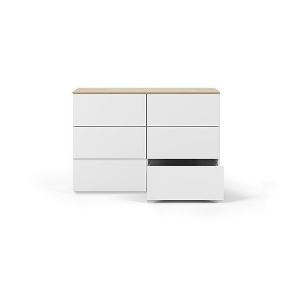 Valge madal kapp 120x84 cm Join - TemaHome-image-3