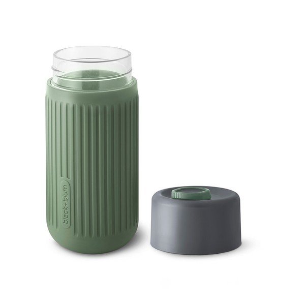 Roheline klaasist reisikruus 340 ml - Black + Blum-image-2