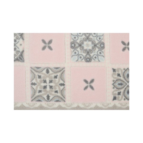 Sada 2 koupelnových předložek Confetti Bathmats Ceramic Pink-image-2