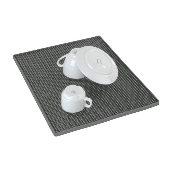 Hall kummist nõudekuivatusalus 40x30 cm Maxi - Wenko