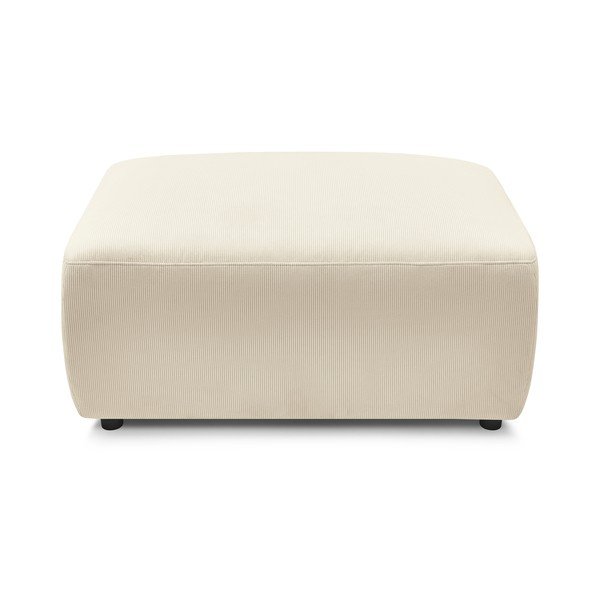 Kreemjas korduvkoor pouf Envy - Bobochic Paris-image-3