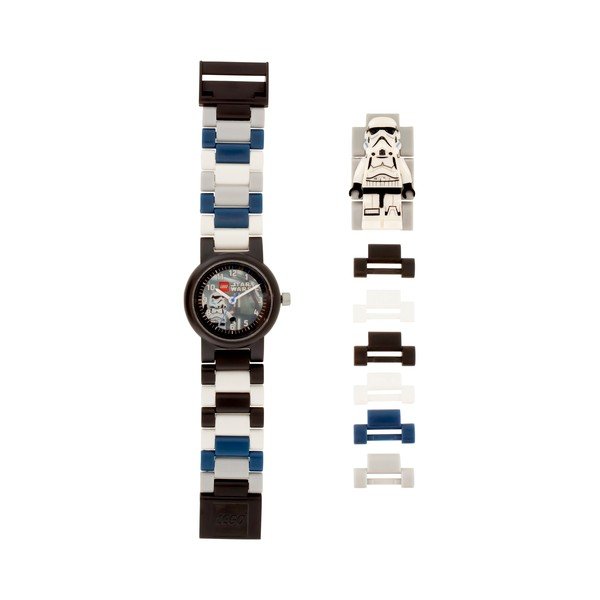Must-valge Star Wars Stormtrooper kella - LEGO®-image-1