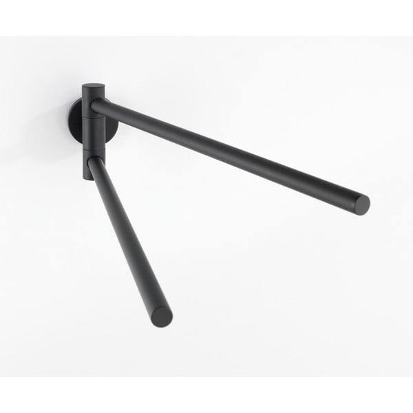 Mattmust seinale paigaldatav roostevabast terasest rätikuhoidja Bosio - Wenko-image-3