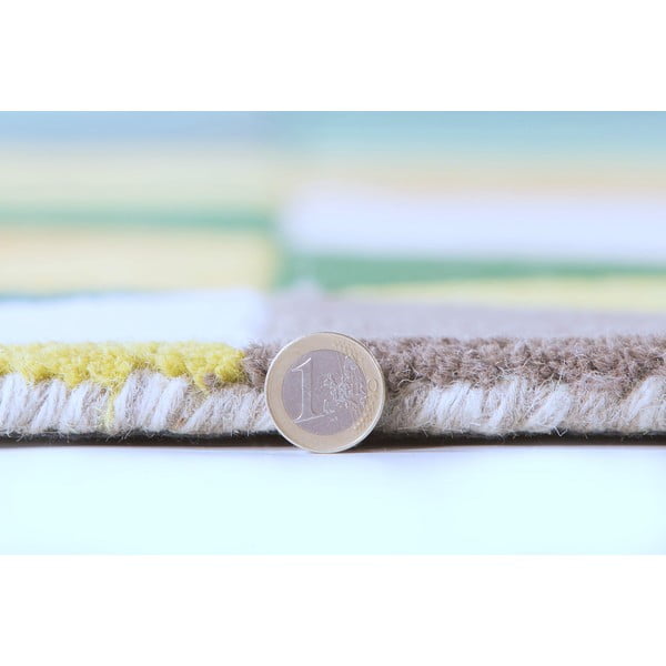 Kollane/roheline villane vaip 160x220 cm Prism - Flair Rugs-image-2