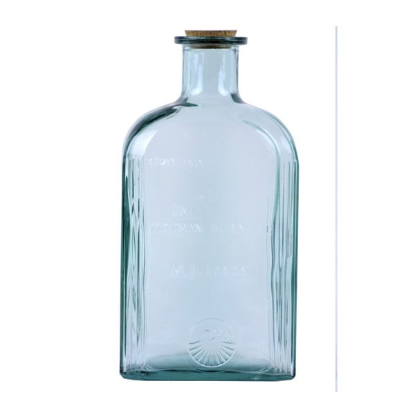Modrá lahev s korkovým uzávěrem Ego Decor, 4,6 l