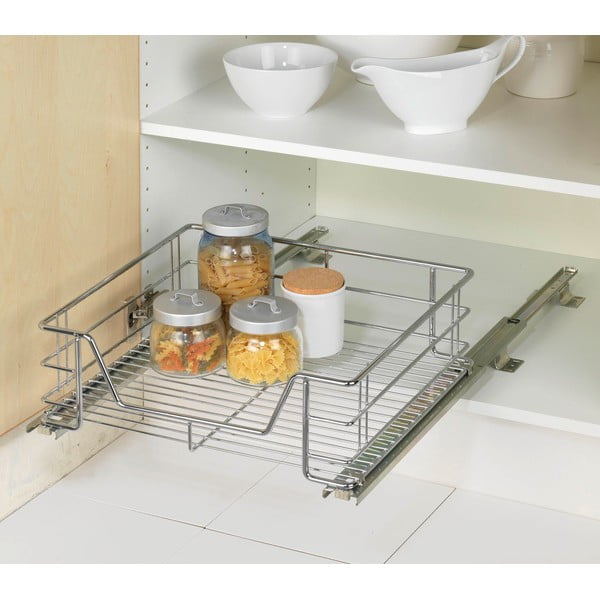 Slide roostevabast terasest väljatõmmatav riiul, 51 x 40 cm - Maximex-image-1