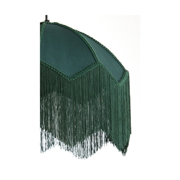 Petrooleumi värvi rippvalgusti tekstiilist varjuga ø 40 cm Malacia - Light & Living-image-3