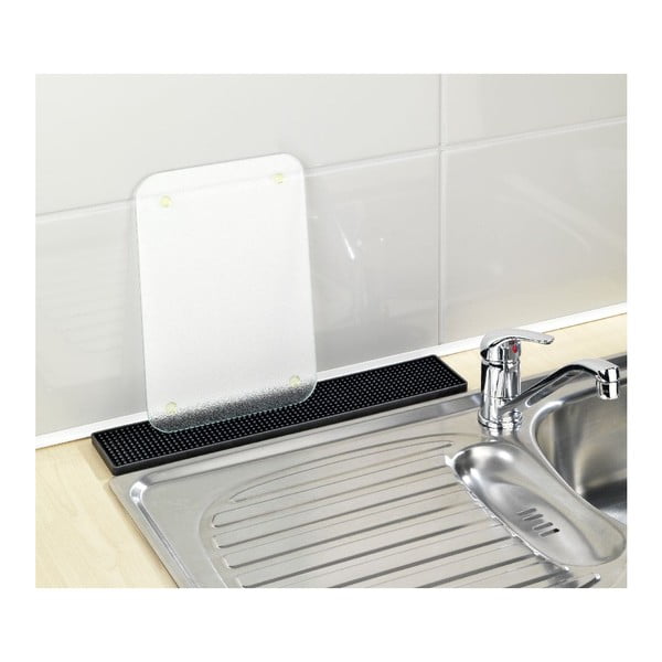 Must plastmass nõudekuivatusrest  8x42 cm – Wenko-image-4