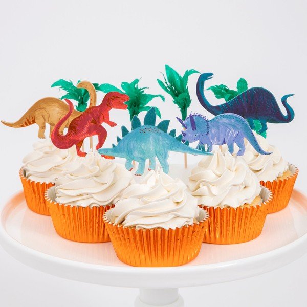 Paberist vormid 24tk komplektis Dinosaur Kingdom - Meri Meri-image-2