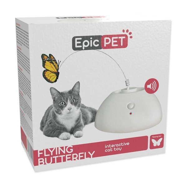 Kassi mänguasi Epic Pet Interactive Butterfly – Plaček Pet Products-image-2