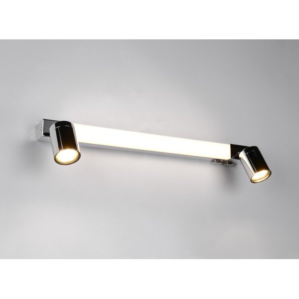 Läikiv hõbedane LED seinavalgusti Enrico - Trio-image-1