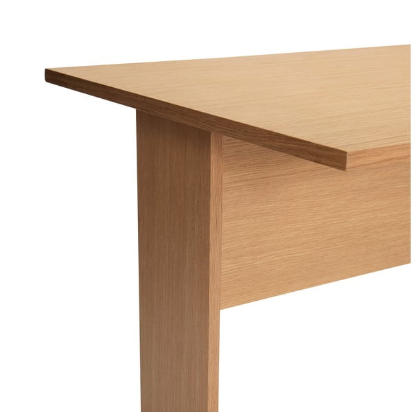 Tammedekooriga töölaud 70x140 cm Forma - Hübsch-image-4