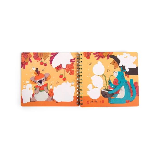 Vesivärvide raamat Dans la Jungle – Moulin Roty-image-4