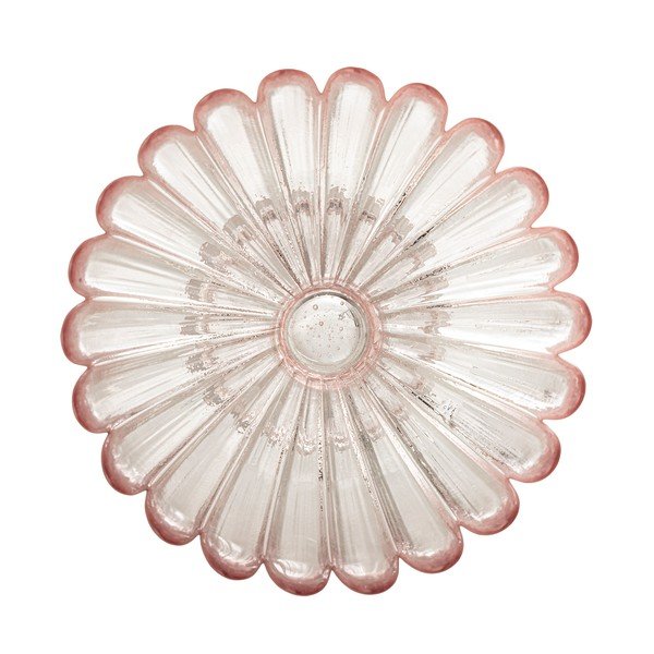 Heleroosa klaasist serveerimiskauss 220 ml Nalu - Bloomingville-image-3